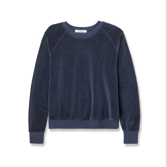 Perfectwhitetee Stella velour crewneck sweatshirt - Picture 3 of 4